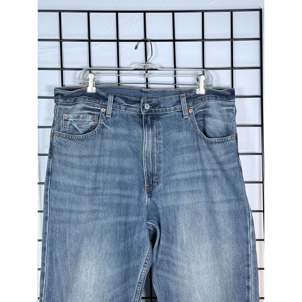 Levi's 550 Jeans Mens‎ 38x32 Blue Relaxed Fit Tapered Leg Medium Wash Denim